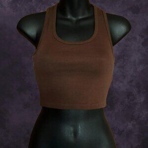 Urban Planet Brown Cropped Tank